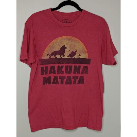 Disney Hakuna Matata T-shirt - Size M - GUC - Picture 2 of 4